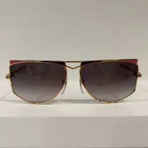 Cazal Gold Sunglasses (Pink & Blue)